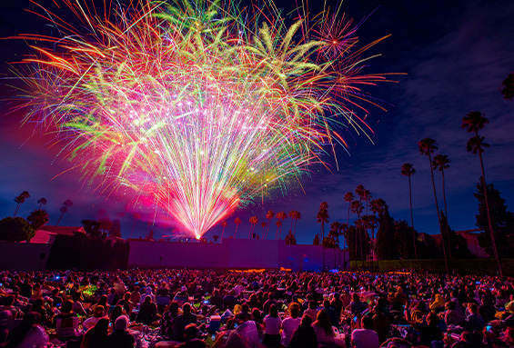 Jurassic Park + Fireworks