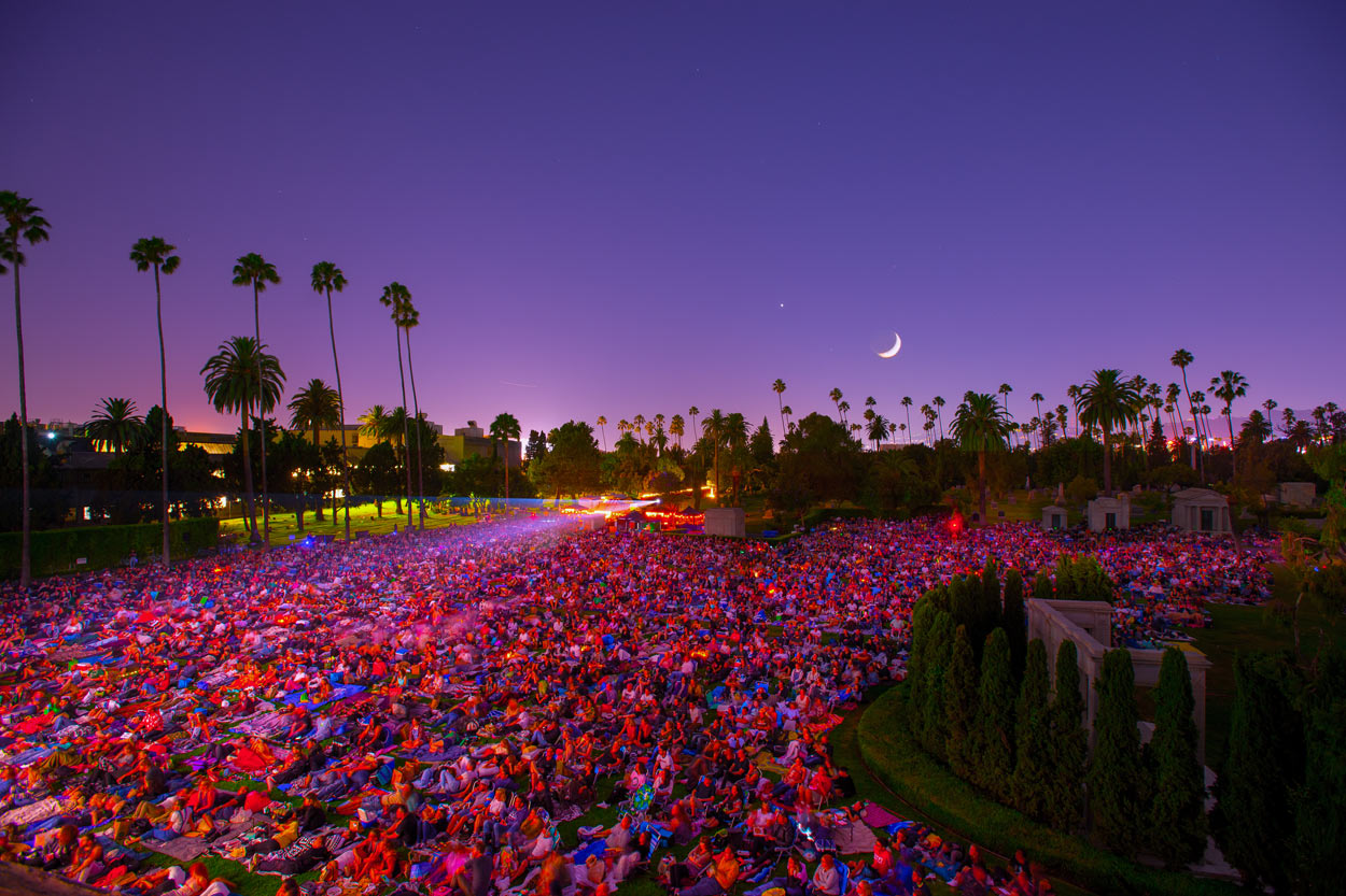 Cinespia - crowd