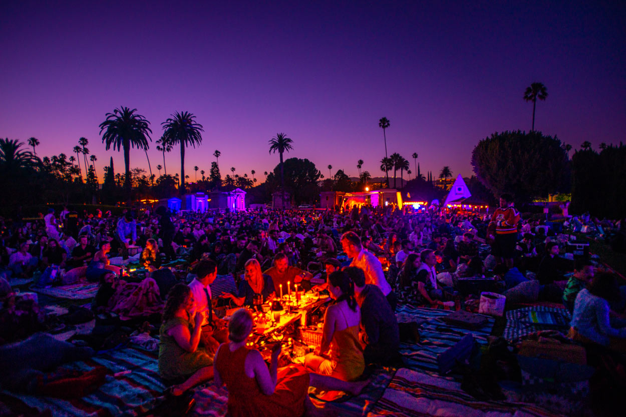 Cinespia - On the lawn